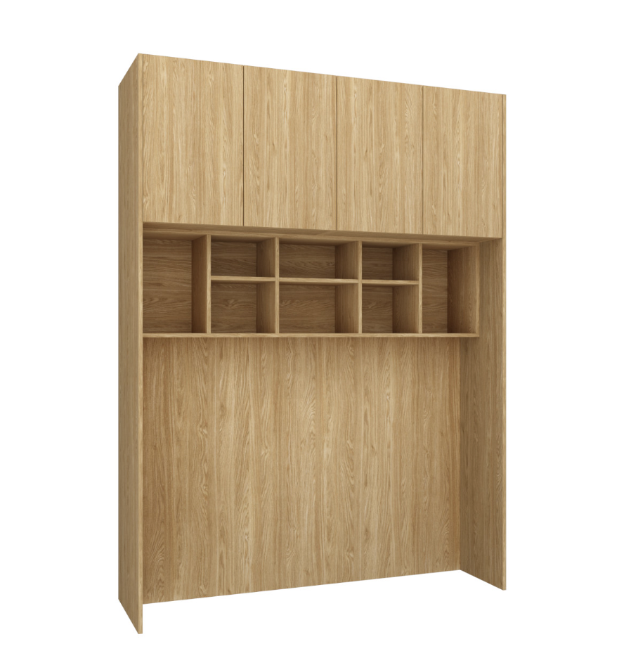 SLEEP VARIA lovos rėmas – alyvuoto ąžuolo spalvos