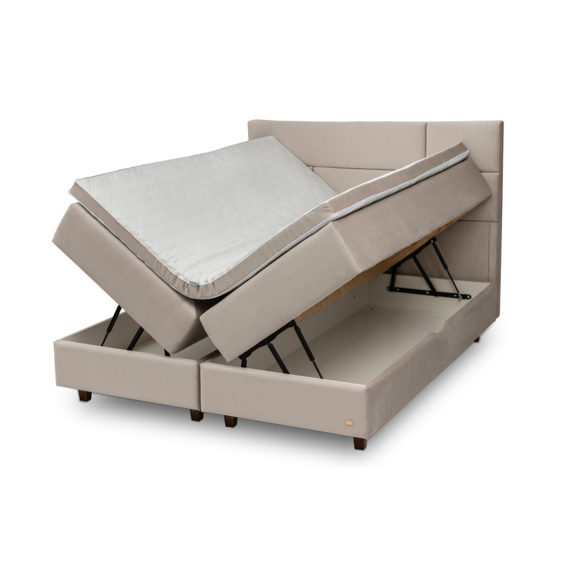 Kontinentinio tipo lova NOVENA su patalynės dėže - Image 3