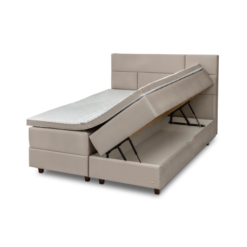 Kontinentinio tipo lova NOVENA su patalynės dėže - Image 4