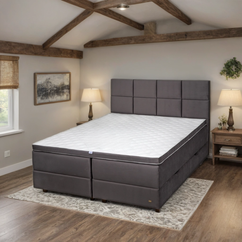 Kontinentinio tipo lova VERONA su patalynės dėže