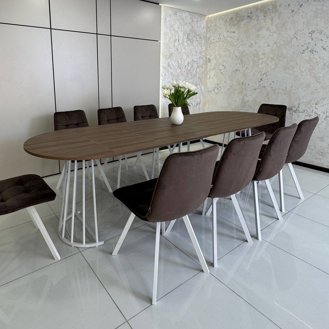 Išskleidžiamas stalas "GRACE" 90-350 cm