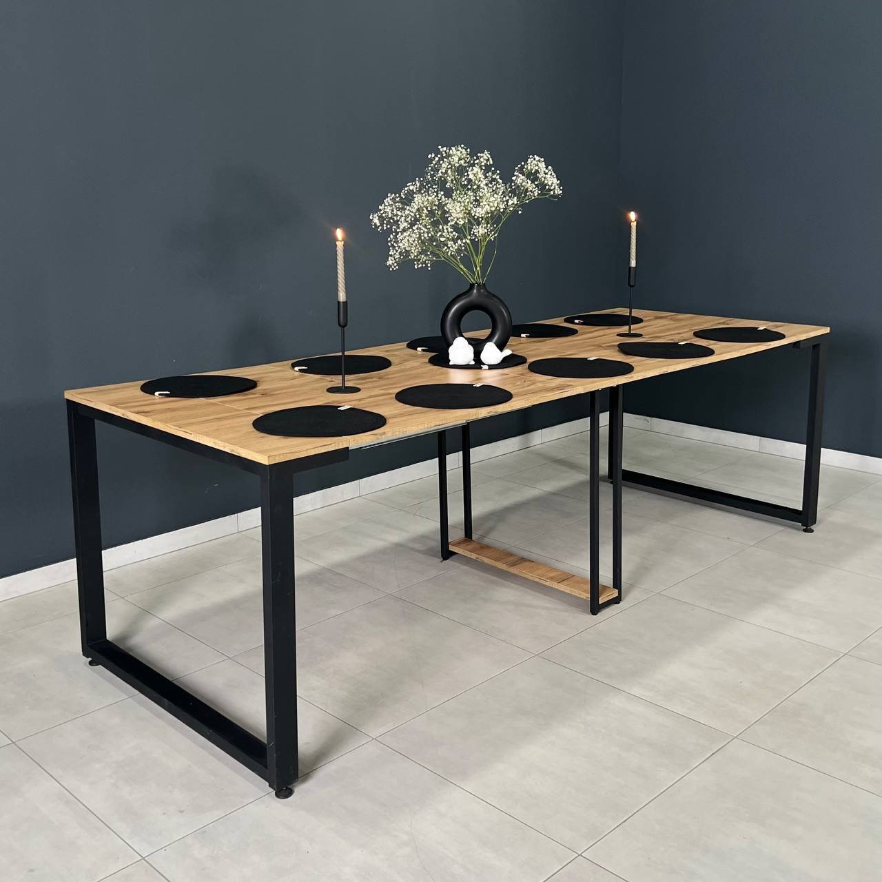 Išskleidžiamas Stalas "Midi" 40-300cm