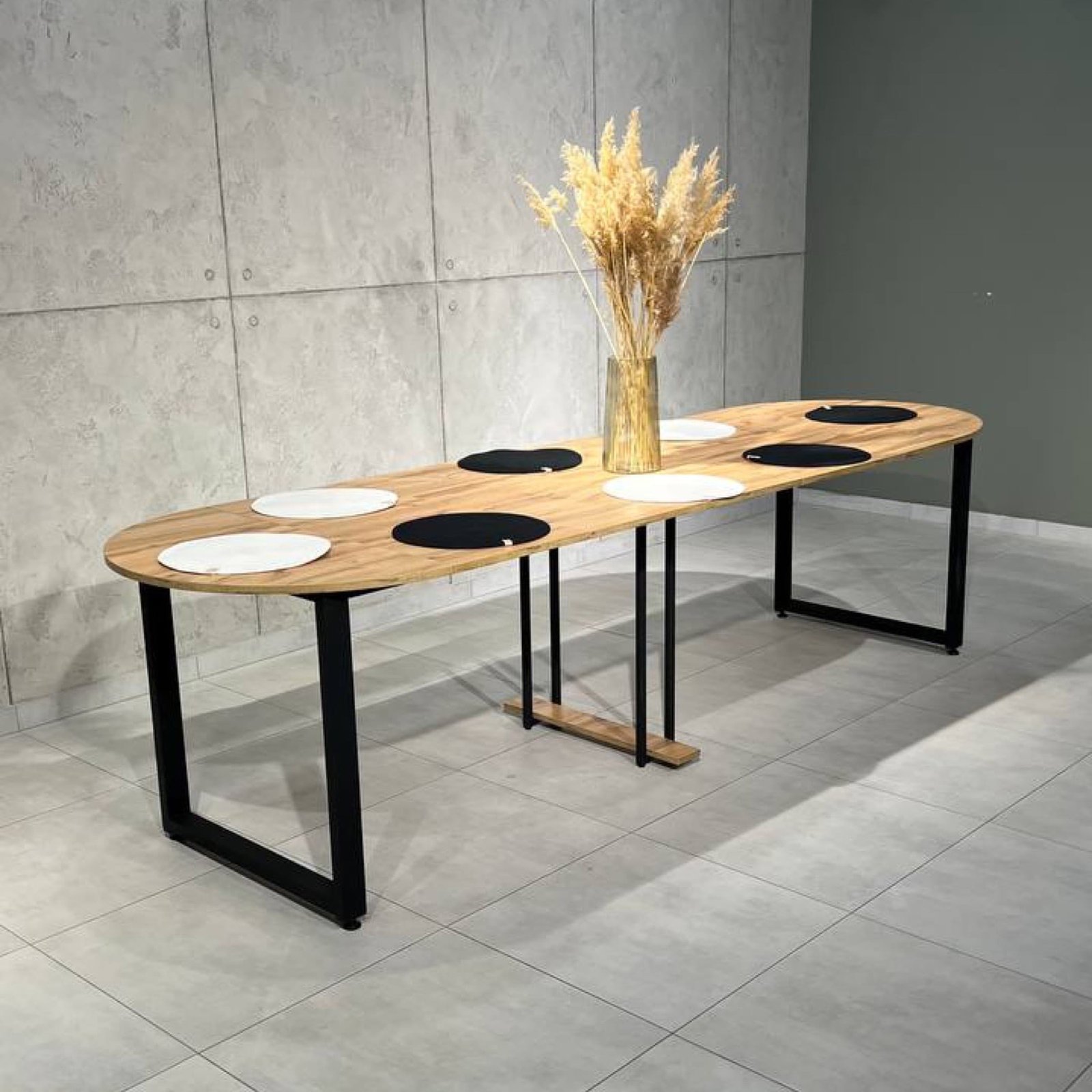 Išskleidžiamas stalas "Max Round" 90-350cm