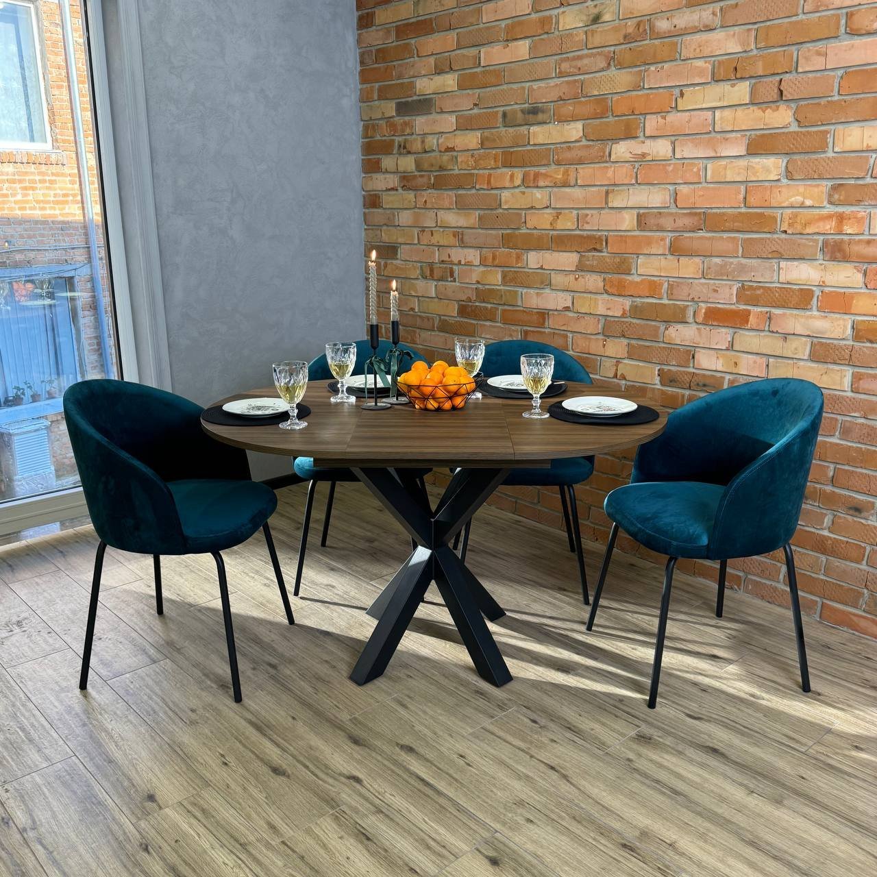 Išskleidžiamas stalas "Oscar slide" 18mm - Image 4