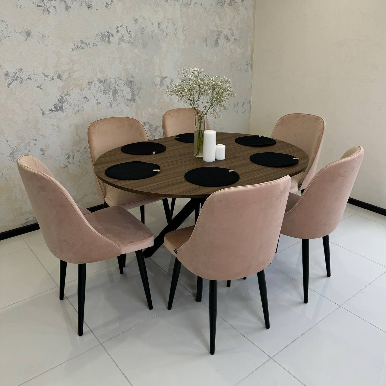 Išskleidžiamas stalas "Tony" 3 dydžiai